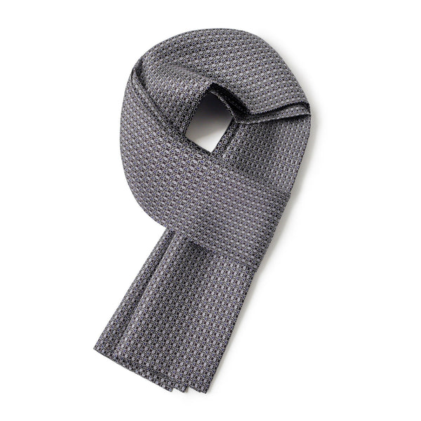 Mens Spring Autumn Scarf, Formal Wear Silk Scarf, Silk Ascot For Men, Lightweight Silk Scarf Men, Silk Neckerchief For Business, Mens Dress Silk Scarf, Long Silk Scarf for Men, High Quality Silk Necktie-ArtWorkCrafts.com