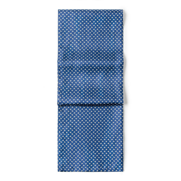 Formal Wear Silk Scarf, Silk Ascot For Men, Blue Mens Spring Autumn Scarf, Lightweight Silk Scarf Men, Silk Neckerchief For Business, Mens Dress Silk Scarf, Long Silk Scarf for Men, High Quality Silk Necktie-ArtWorkCrafts.com