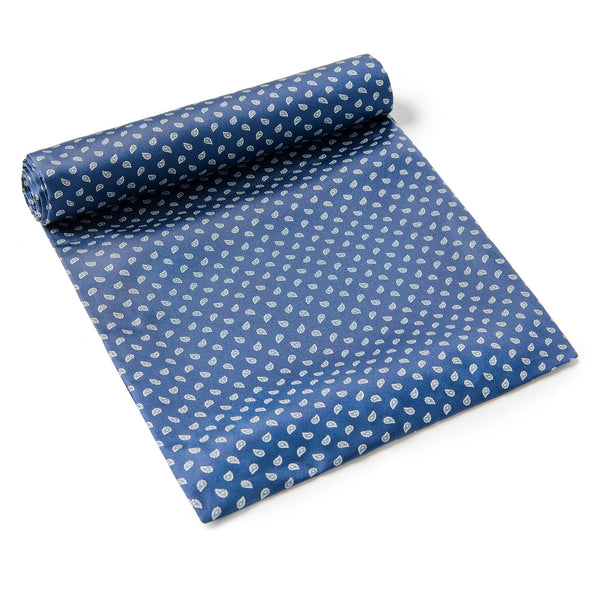 Formal Wear Silk Scarf, Silk Ascot For Men, Blue Mens Spring Autumn Scarf, Lightweight Silk Scarf Men, Silk Neckerchief For Business, Mens Dress Silk Scarf, Long Silk Scarf for Men, High Quality Silk Necktie-ArtWorkCrafts.com