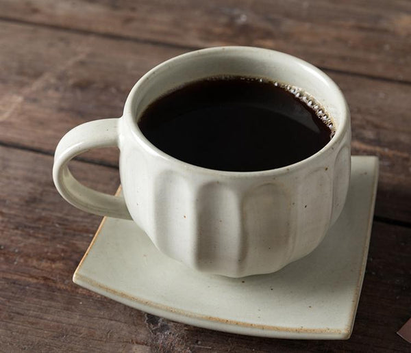Cappuccino Coffee Mug, White Coffee Cup, Breakfast Milk Cups, Latte Coffee Cup, Tea Cup, Coffee Cup and Saucer Set-ArtWorkCrafts.com