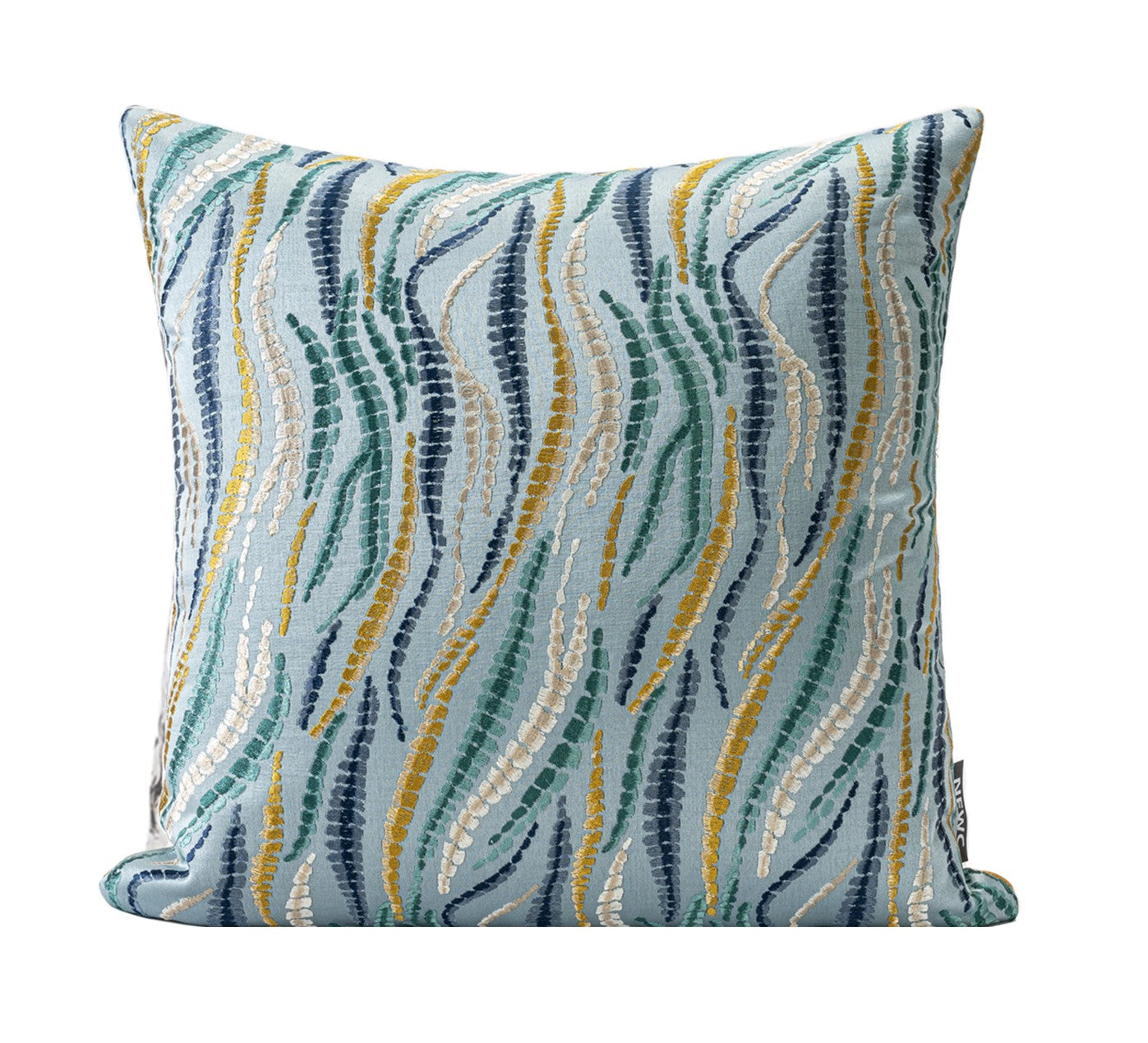 Square Modern Pillows for Couch, Contemporary Modern Sofa Pillows, Decorative Throw Pillows for Bedroom, Large Throw Pillow for Living Room-ArtWorkCrafts.com