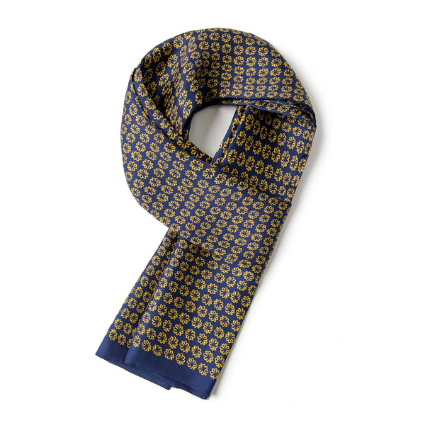 Soft Men Silk Scarf, Mens Silk Neckwear Long, Plain Silk Scarf Men, Formal Wear Silk Scarf, Silk Ascot For Men, Lightweight Silk Scarf Men, Silk Scarf For Work, Mens Spring Autumn Scarf-ArtWorkCrafts.com
