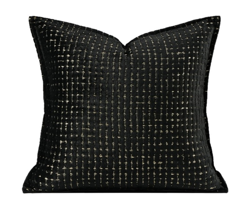 Decorative Pillow Covers, Modern Pillows for Couch, Decorative Throw Pillows for Living Room, Black Modern Sofa Pillows-ArtWorkCrafts.com
