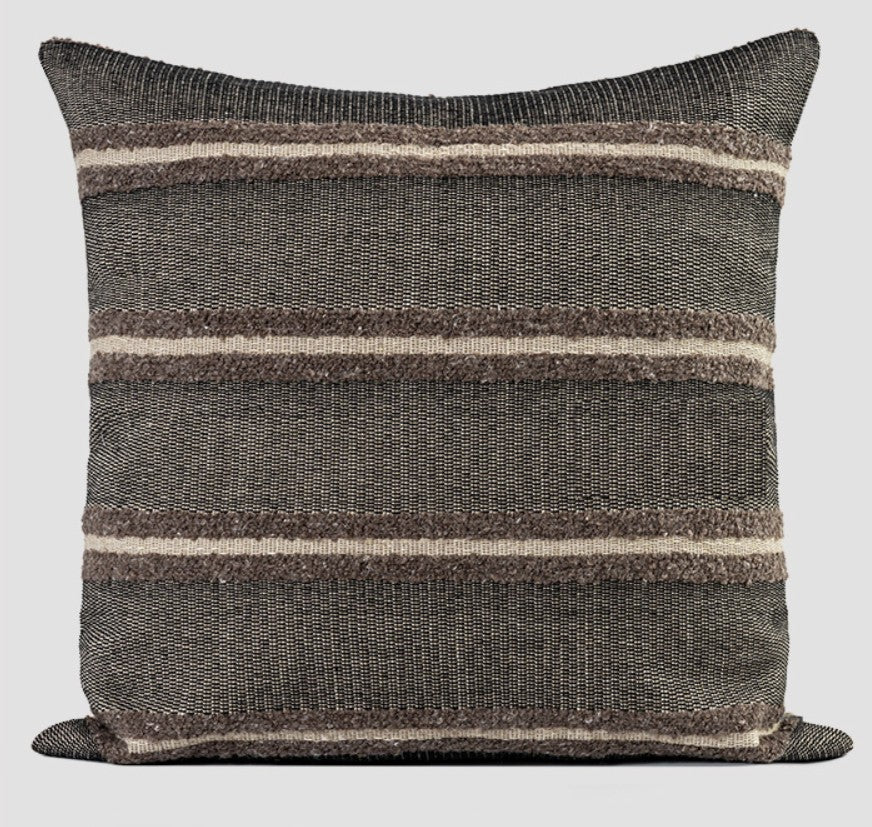 Contemporary Throw Pillow for Living Room, Large Abstract Throw Pillows for Couch, Modern Sofa Throw Pillows, Modern Square Pillows