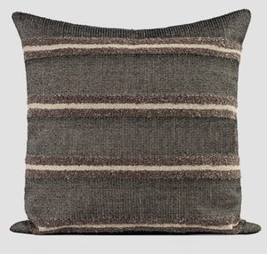 Contemporary Throw Pillow for Living Room, Large Abstract Throw Pillows for Couch, Modern Sofa Throw Pillows, Modern Square Pillows