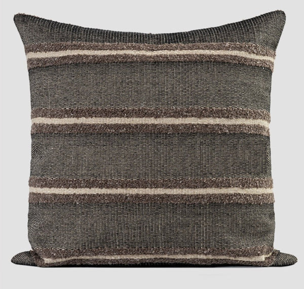 Contemporary Throw Pillow for Living Room, Large Abstract Throw Pillows for Couch, Modern Sofa Throw Pillows, Modern Square Pillows