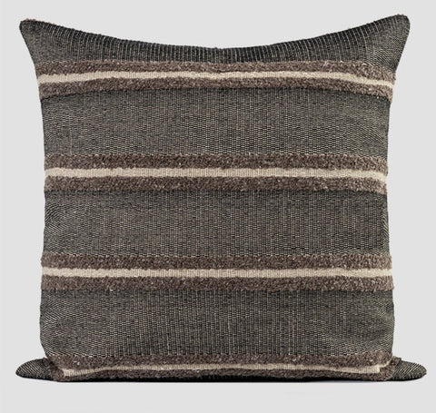 Contemporary Throw Pillow for Living Room, Large Abstract Throw Pillows for Couch, Modern Sofa Throw Pillows, Modern Square Pillows