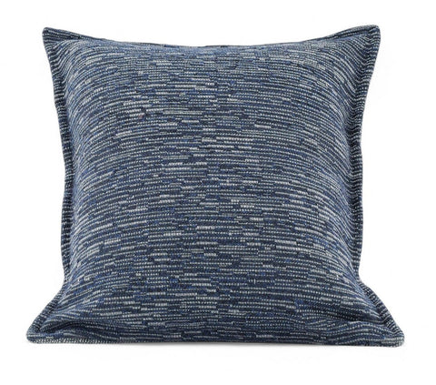 Decorative Modern Sofa Pillows for Interior Design, Large Square Decorative Throw Pillows for Couch, Blue Modern Sofa Pillows, Large Decorative Throw Pillows-ArtWorkCrafts.com