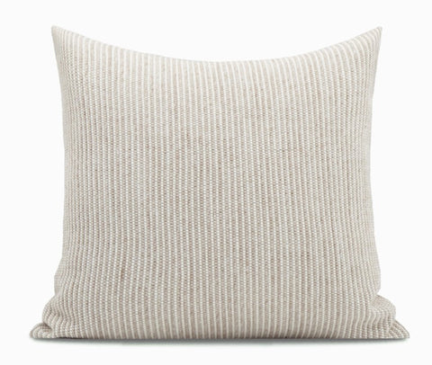 Modern Decorative Pillow Covers, Beige Modern Sofa Cushion, Large Decorative Throw Pillows for Living Room, Contemporary Modern Pillows for Couch-ArtWorkCrafts.com