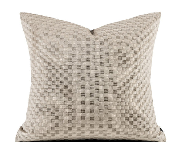 Contemporary Throw Pillows for Living Room, Modern Sofa Pillows, Modern Square Pillows, Large Decorative Pillows for Couch-ArtWorkCrafts.com