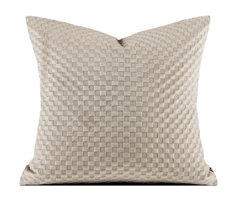 Contemporary Throw Pillows for Living Room, Modern Sofa Pillows, Modern Square Pillows, Large Decorative Pillows for Couch-ArtWorkCrafts.com