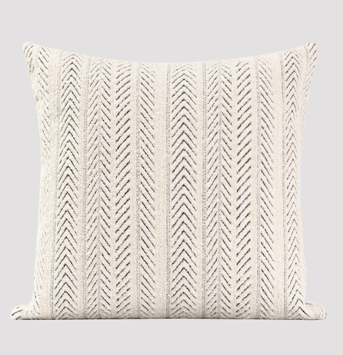 Extra Large Decorative Pillows for Couch, Modern Sofa Pillows, Contemporary Throw Pillows for Living Room, Modern Square Pillows-ArtWorkCrafts.com