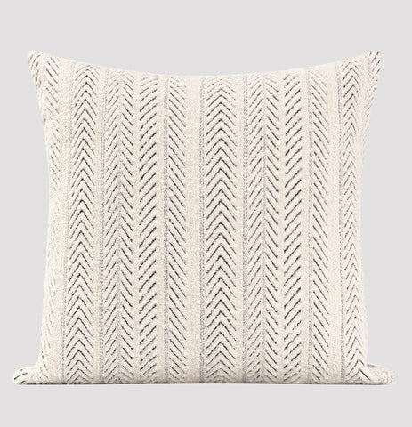 Extra Large Decorative Pillows for Couch, Modern Sofa Pillows, Contemporary Throw Pillows for Living Room, Modern Square Pillows-ArtWorkCrafts.com