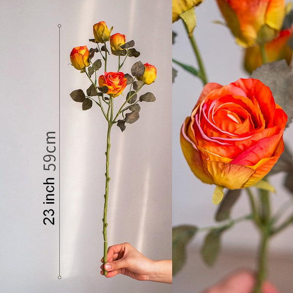 Modern Flower Arrangement Ideas for Home Decoration, Wedding Flowers, Rose Flowers, Artificial Rose Floral for Dining Room Table, Bedroom Flower Arrangement Ideas-ArtWorkCrafts.com