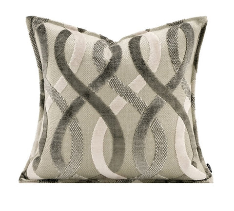 Modern Pillows for Couch, Luxury Abstract Decorative Throw Pillows for Living Room, Large Modern Sofa Pillow Cases, Decorative Pillow Covers-ArtWorkCrafts.com