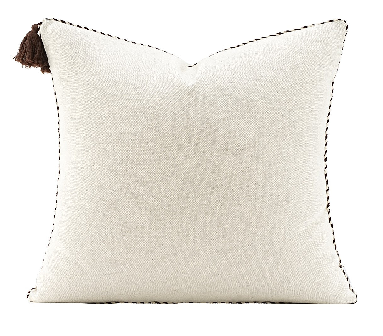 Modern Sofa Pillows, Modern Square Pillows, Simple White Decorative Pillows for Couch,Contemporary Throw Pillows for Living Room-ArtWorkCrafts.com