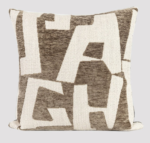 Modern Square Pillows, Contemporary Throw Pillow for Living Room, Large Abstract Throw Pillows for Couch, Modern Sofa Throw Pillows