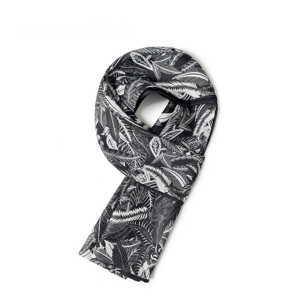 Silk Scarf For Suit, British Style Long Scarf, Business Silk Scarf Men, Formal Wear Silk Scarf, Silk Ascot For Men, Luxury Silk Neck Scarf, Mens Spring Autumn Scarf, Lightweight Silk Scarf Men-ArtWorkCrafts.com