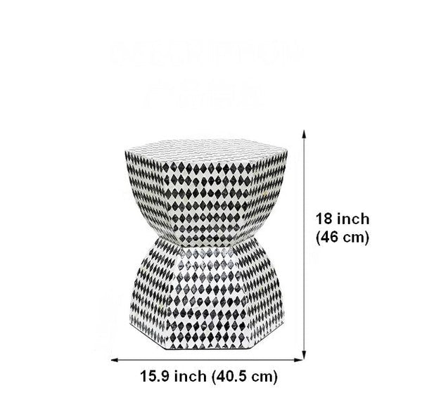 Contemporary Bedside Table, Small End Table, Modern Side Table, Bedside Small Side Table, Shell Small Sofa Side Table, Portable Casual Side Table, Creative Coffee Table, Contemporary Side Table-ArtWorkCrafts.com