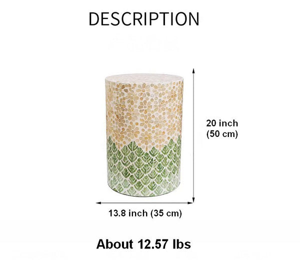 Creative Coffee Table, Contemporary Side Table, Small End Table, Portable Casual Side Table, Shell Small Sofa Side Table, Modern Side Table, Contemporary Bedside Table, Bedside Small Side Table-ArtWorkCrafts.com
