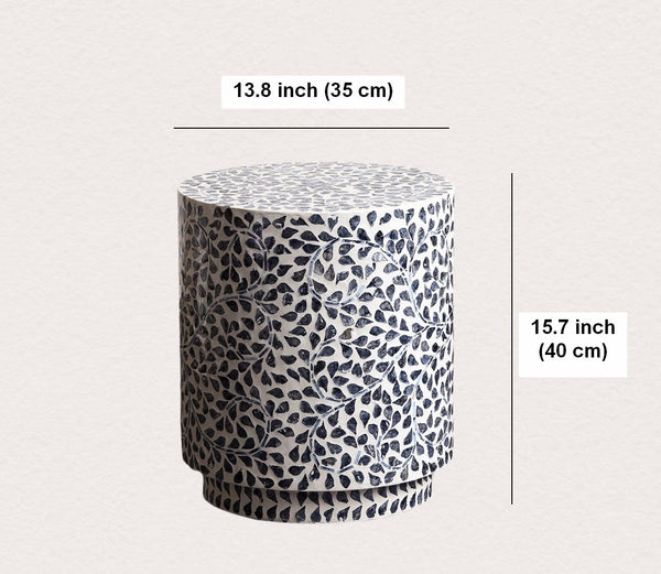 Creative Coffee Table, Bedside Small Side Table, Portable Casual Side Table, Contemporary Round Side Table, Shell Small Sofa Side Table, Contemporary Side Table-ArtWorkCrafts.com