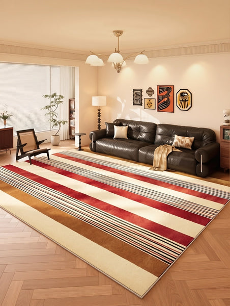 Abstract Modern Carpets for Living Room, Contemporary Rugs for Bedroom, Mid Century Modern Rugs Next to Bed, Colorful Abstract Rugs for Dining Room