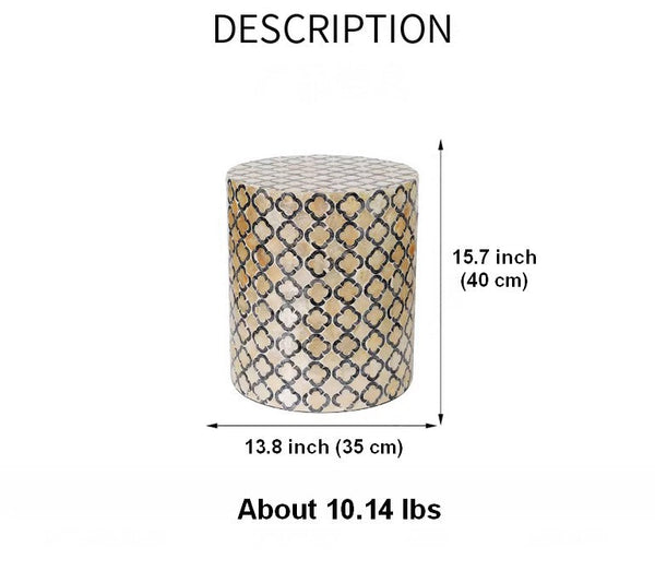 Modern Side Table, Small End Table, Portable Casual Side Table, Shell Small Sofa Side Table, Contemporary Bedside Table, Bedside Small Side Table, Creative Coffee Table, Contemporary Side Table-ArtWorkCrafts.com