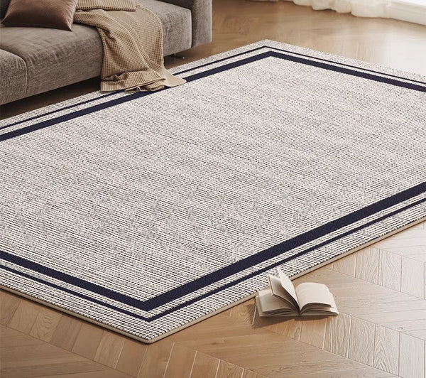 Geometric Modern Rugs for Sale, Contemporary Modern Rugs for Bedroom, Modern Rug Placement Ideas for Living Room, Abstract Rugs for Dining Room-ArtWorkCrafts.com