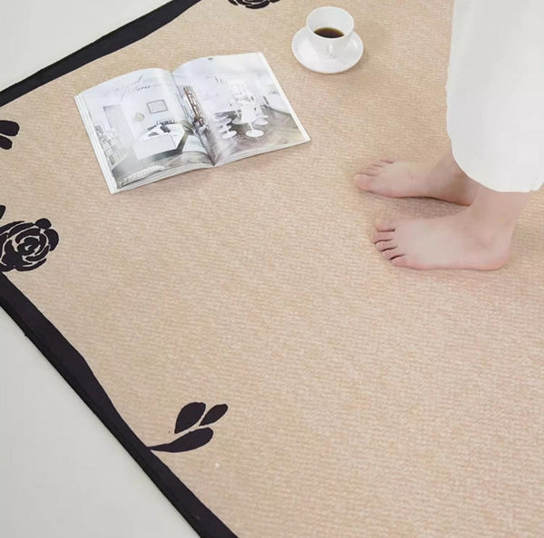 Contemporary Modern Rugs, Geometric Contemporary Rugs Next to Bed, Modern Rugs for Dining Room, Mid Century Area Rugs for Living Room-ArtWorkCrafts.com