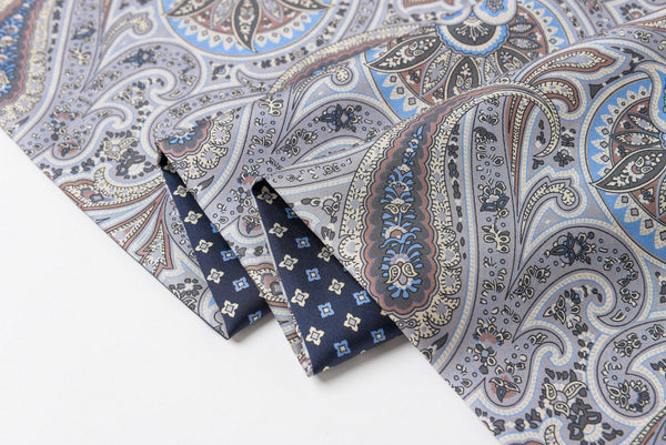 Business Silk Scarf Men, Silk Scarf For Suit, British Style Long Scarf, Luxury Silk Neck Scarf, Mens Spring Autumn Scarf, Formal Wear Silk Scarf, Silk Ascot For Men, Lightweight Silk Scarf Men