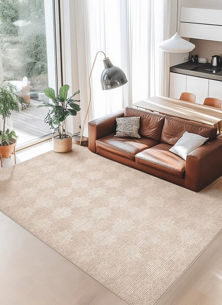 Extra Large Modern Rugs under Dining Room Table, Abstract Modern Rugs for Living Room, Contemporary Geometric Carpets, Contemporary Modern Rugs-ArtWorkCrafts.com