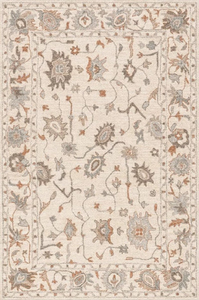 Flower Pattern Modern Rugs for Farmhouse, Bedroom Modern Rugs, Modern Rugs for Dining Room, Modern Rugs for Living Room-ArtWorkCrafts.com