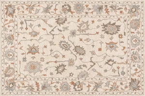 Flower Pattern Modern Rugs for Farmhouse, Bedroom Modern Rugs, Modern Rugs for Dining Room, Modern Rugs for Living Room-ArtWorkCrafts.com