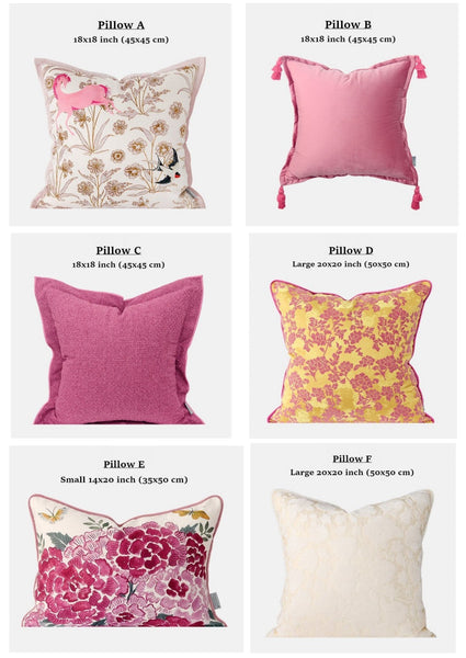 Modern Decorative Cushion Covers, Decorative Pillow Arrangement Ideas, Decorative Throw Pillows for Bed, Living Room Decorative Pillows, Large Decorative Pillows for Interior Design-ArtWorkCrafts.com
