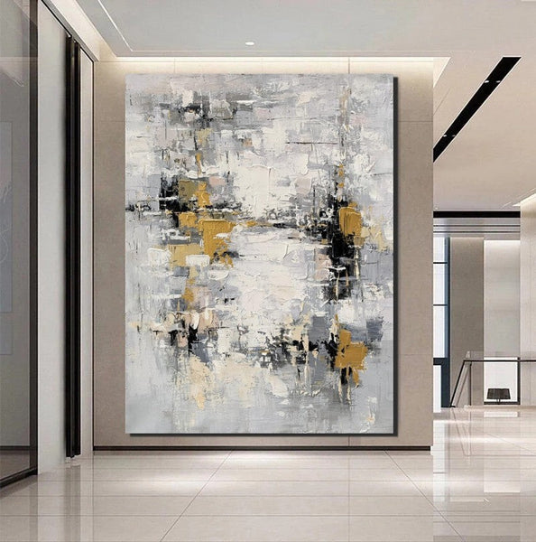 Contemporary Wall Art Paintings, Acrylic Paintings for Living Room, Simple Modern Art, Abstract Acrylic Painting, Buy Paintings Online-ArtWorkCrafts.com