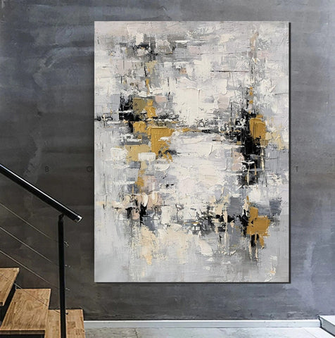Contemporary Wall Art Paintings, Acrylic Paintings for Living Room, Simple Modern Art, Abstract Acrylic Painting, Buy Paintings Online-ArtWorkCrafts.com