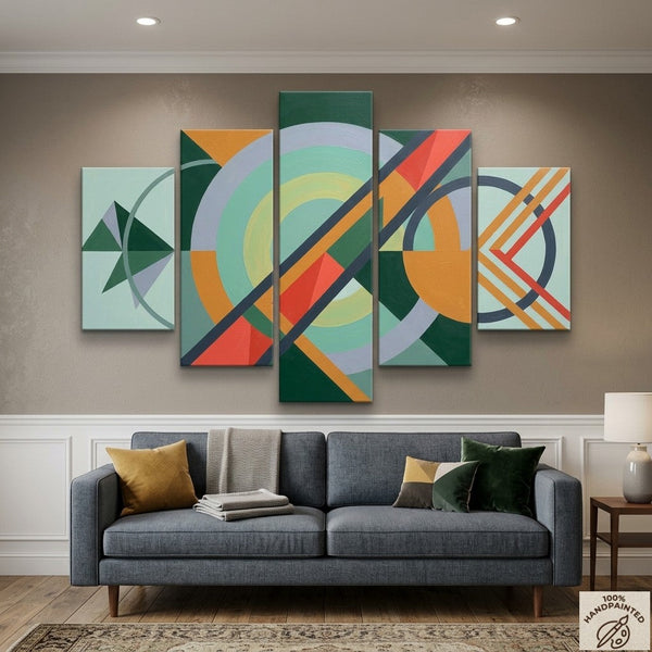 Large Modern Canvas Art, Modern Wall Art Paintings for Living Room, Original Abstract Paintings-ArtWorkCrafts.com