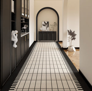Non Slip Entryway Runner Rug Ideas, Extra Long Hallway Runners, 25 Feet Long Narrow Runner Rugs, Contepmorary Modern Long Hallway Runners-ArtWorkCrafts.com