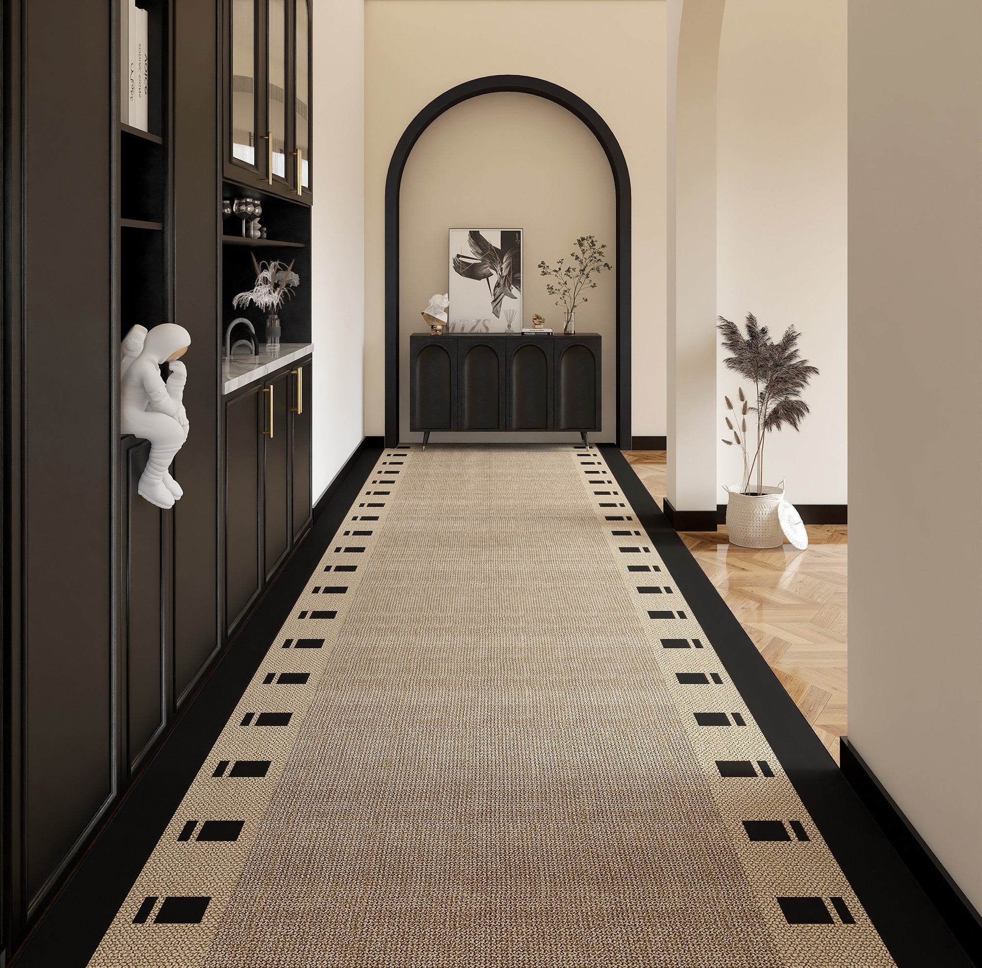Kitchen Runner Rugs, Entryway Runner Rug Ideas, Entrance Hallway Runners, Modern Long Hallway Runners, Long Hallway Runners, Extra Long Narrow Runner Rugs-ArtWorkCrafts.com