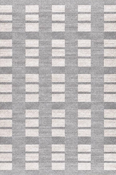 Dining Room Floor Rug, Large Gray Floor Rugs for Living Room, Modern Floor Rugs for Bedroom, Extra Large Geometric Modern Rugs for Office-ArtWorkCrafts.com