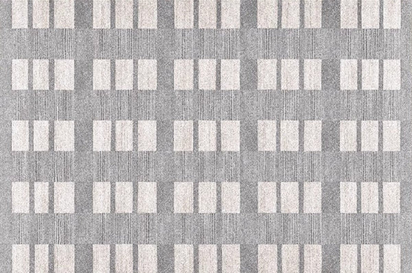 Dining Room Floor Rug, Large Gray Floor Rugs for Living Room, Modern Floor Rugs for Bedroom, Extra Large Geometric Modern Rugs for Office-ArtWorkCrafts.com