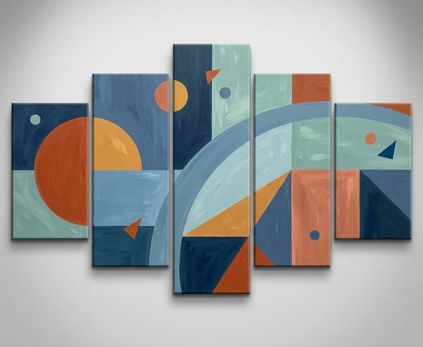 Extra Large Modern Wall Art Paintings, Original Abstract Paintings, Modern Canvas Artwork for Bedroom-ArtWorkCrafts.com