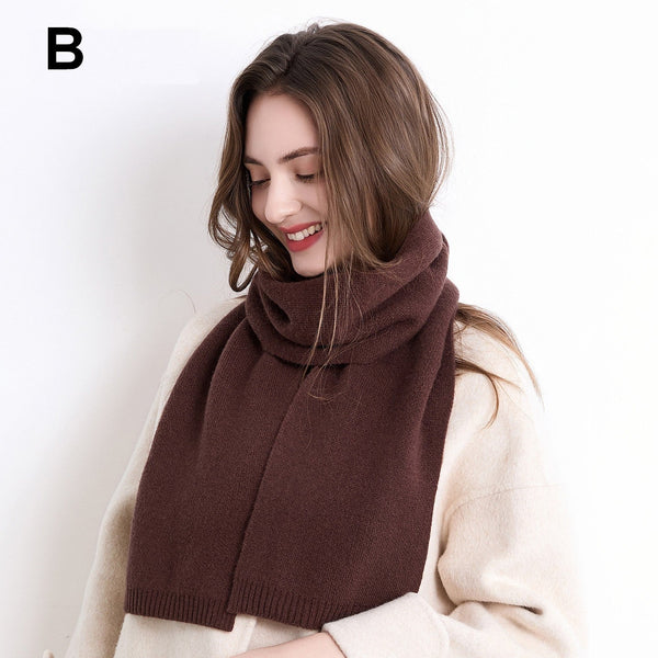 Modern Wool Scarf for Women, Small Soft Scarf for Women, Casual Scarf for Women, Cold Weather Scarves
