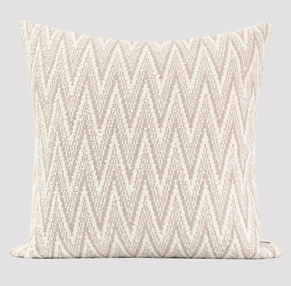 Large Modern Pillows for Couch, Modern Square Pillows, Contemporary Throw Pillows for Living Room, Modern Decorative Sofa Pillows-ArtWorkCrafts.com