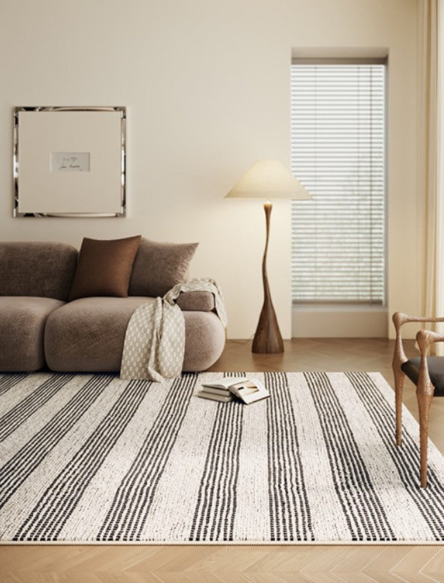 Contemporary Modern Rugs for Bedroom, Geometric Modern Rugs for Sale, Modern Rug Placement Ideas for Living Room, Abstract Rugs for Dining Room-ArtWorkCrafts.com