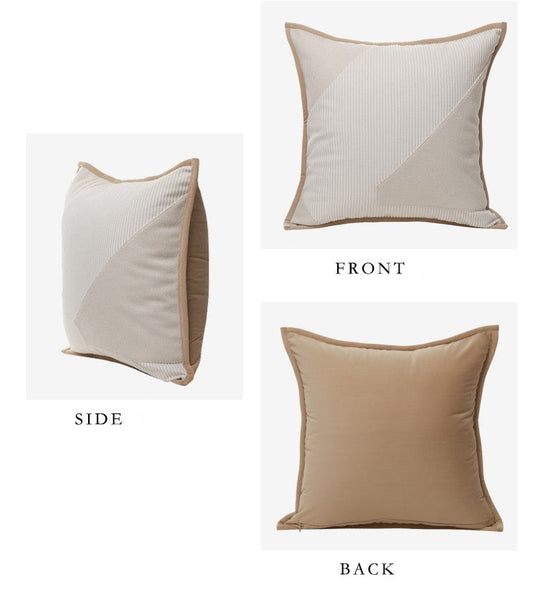 Simple Decorative Throw Pillows, Large Modern Throw Pillows for Couch, Modern Throw Pillow for Interior Design, Contemporary Modern Sofa Pillows-ArtWorkCrafts.com