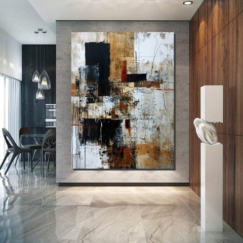 Canvas Painting for Living Room, Simple Modern Art, Large Paintings for Sale, Extra Large Wall Art Painting, Modern Contemporary Abstract Artwork-ArtWorkCrafts.com
