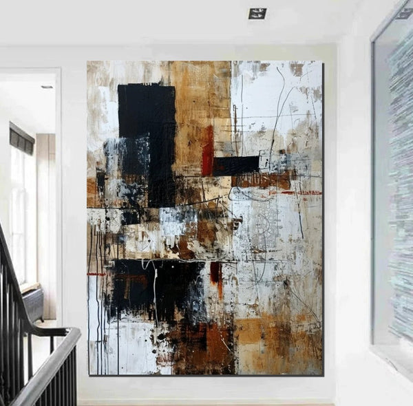 Canvas Painting for Living Room, Simple Modern Art, Large Paintings for Sale, Extra Large Wall Art Painting, Modern Contemporary Abstract Artwork-ArtWorkCrafts.com