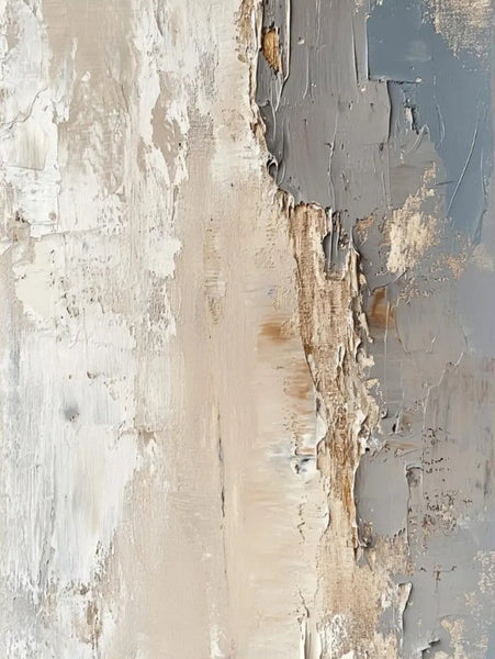 Palette Knife Paintings, Hand Painted Canvas Art, Modern Paintings for Living Room, Simple Painting Ideas for Bedroom-ArtWorkCrafts.com
