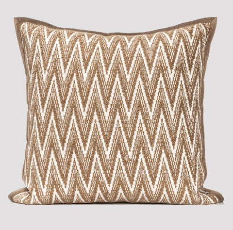 Contemporary Throw Pillows for Living Room, Modern Decorative Sofa Pillows, Large Modern Pillows for Couch, Modern Square Pillows-ArtWorkCrafts.com